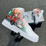 Custom Big Rig Theme Nike AF1s! – B Street Shoes